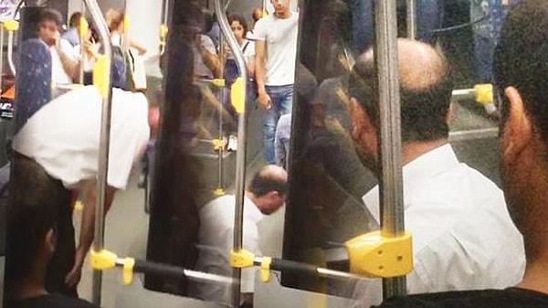 Olay perşembe akşamı 21.00 sıralarında Şişli Mecidiyeköy’de bulunan bir AVM’nin önündeki otobüs durakları yakınında meydana geldi.
