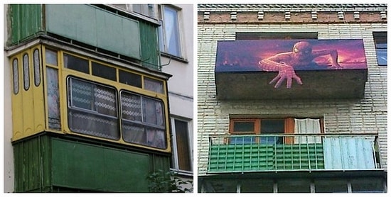 Балкон как вид народного фольклора? 23 забавных фото балконов в России