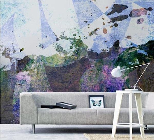 ✔️Eğer duvarlarda fazla renk ve desen kullandıysanız mobilya tercihinde daha sade seçimlere gitmelisiniz