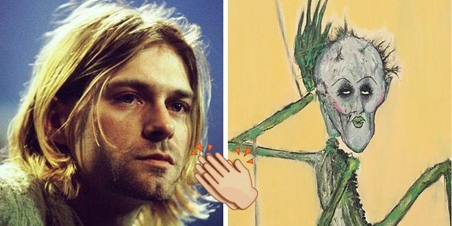 Sanatının Her Boyutu Büyülüyor! Kurt Cobain'in Daha Önce Hiç Görmediğiniz Efsanevi Çizimleri