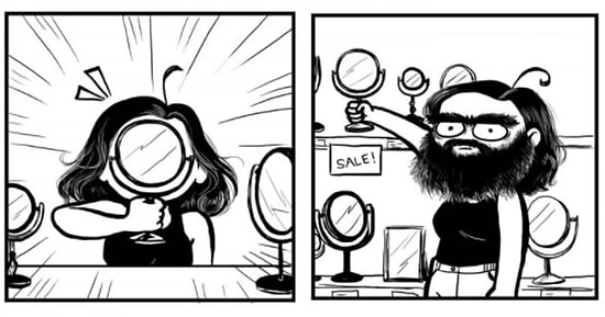 6 смешных комиксов, которые поймут только излишне волосатые девушки