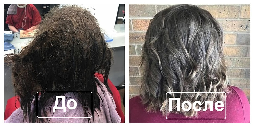 Парикмахер отказалась сбривать волосы девушке-подростку, пребывающей в депрессии, и вместо этого потратила 13 часов, чтобы их распутать