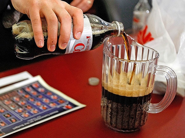 Как и любой другой газированный напиток, ...