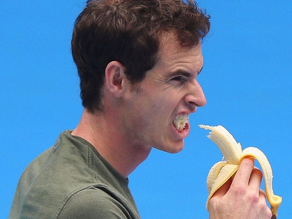 13. Энди Маррей - лосось и рис