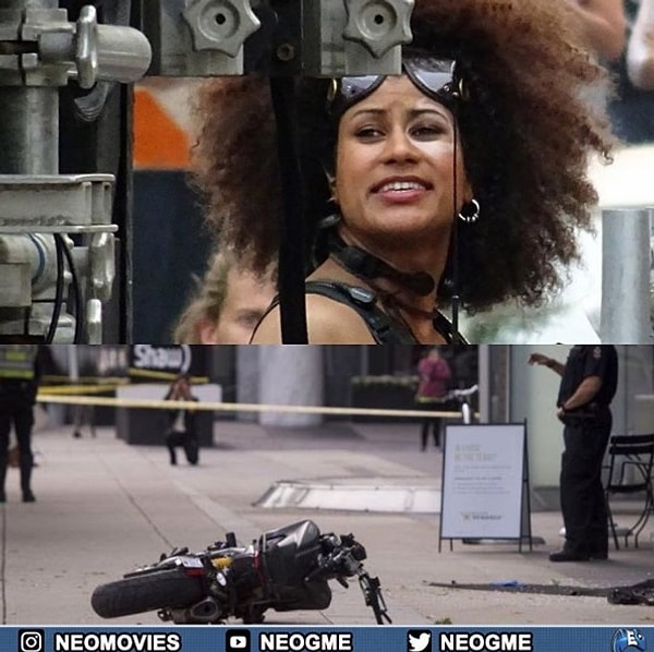 7. Имя погибшей неизвестно, другие детали также не разглашаются. Съемки фильма временно приостановлены.