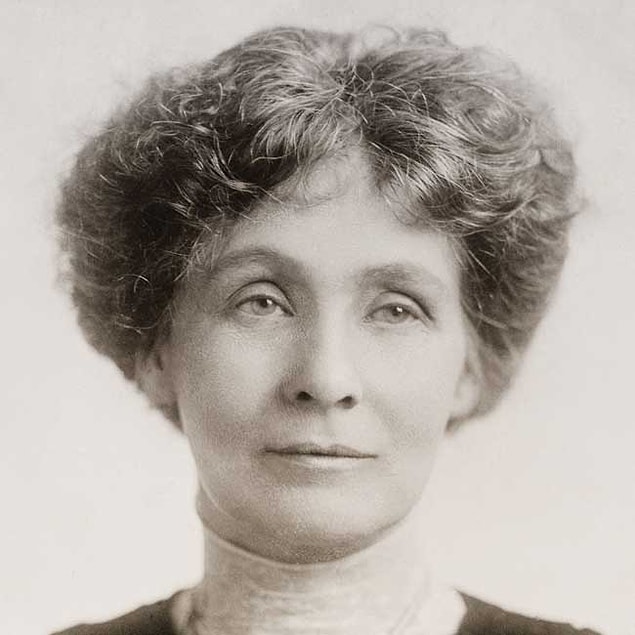16. Emmeline Pankhurst