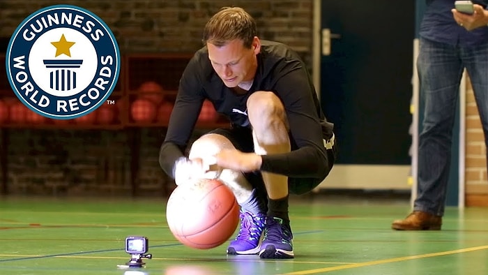 1 Dakikada 609 Sektirme ile Dünyanın En Hızlı Basketbol Topu Sektiren İnsanı Olan Adam
