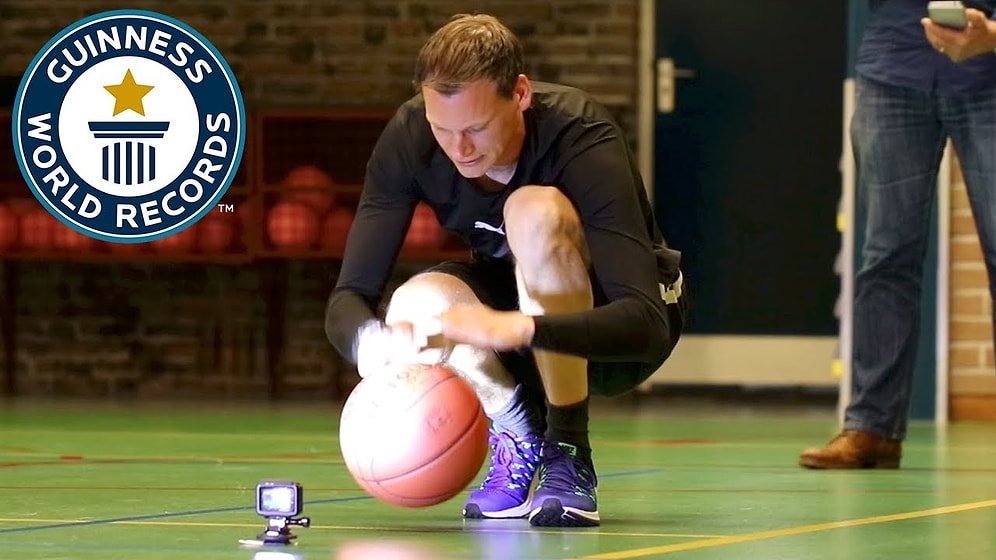 1 Dakikada 609 Sektirme ile Dünyanın En Hızlı Basketbol Topu Sektiren İnsanı Olan Adam