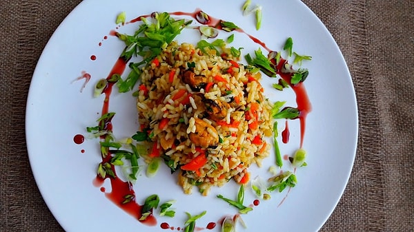 6. Плов с мидиями