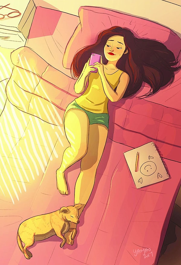 7. Ничего не делать весь день