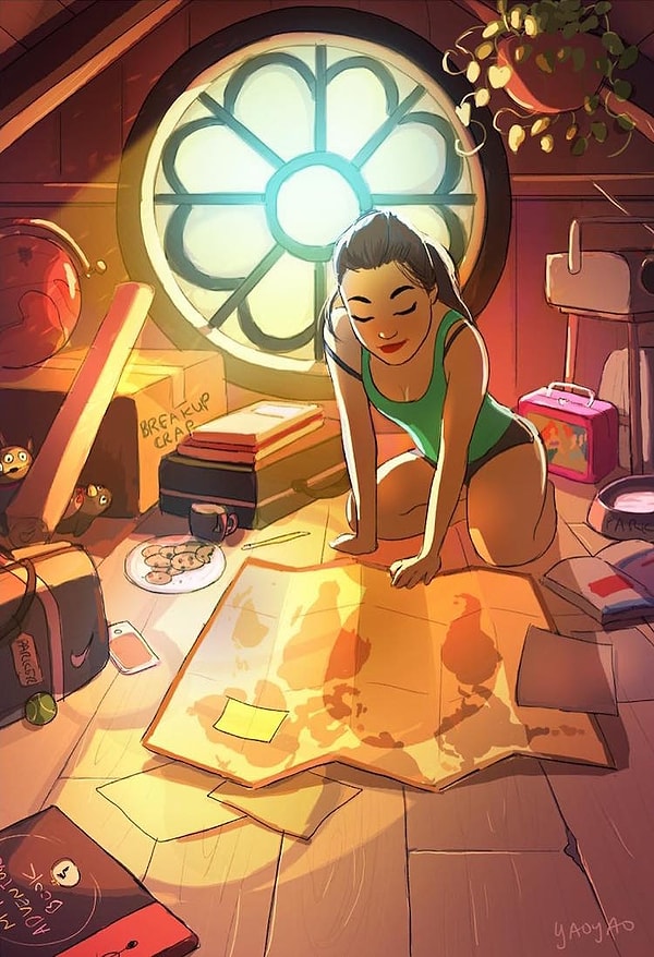 38. Потратить все выходные, рассматривая старые вещи