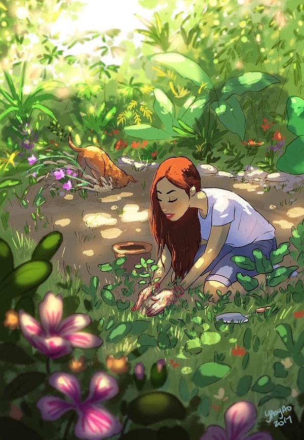 39. Сажать только те цветы, которые сама захочешь