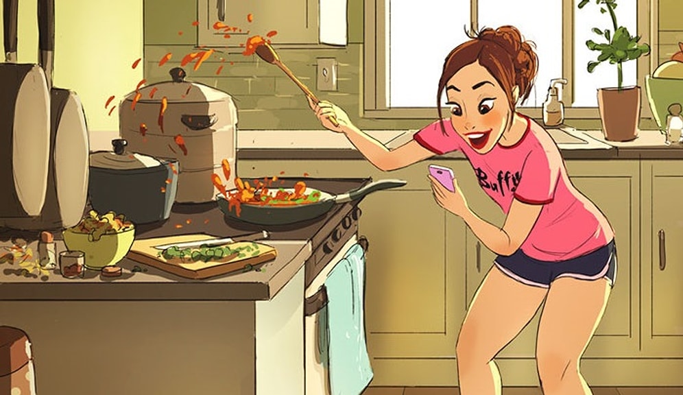 40 бесспорных плюсов жизни в одиночестве в чарующих иллюстрациях