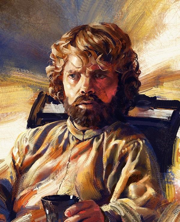 7. Game of Thrones'un en iyi edebiyatçısı, siyasetçisi ve Hand of Queen Tyrion Lannister.