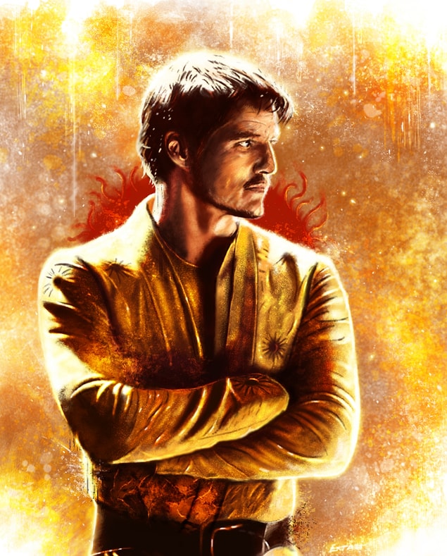 10. En hüzünlü bölümlerinden en birincisinde Dağ tarafından öldürülen Oberyn Martell.