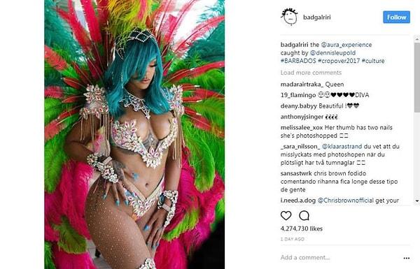 Chris, bildiğiniz gibi, şimdilerde hala Rihanna'ya Instagram yorumlarında dahi sinyaller gönderiyor.