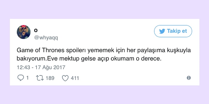 Çağımızın Vebası GOT Spoiler'ı Yemek Hakkında İki Çift Lafı Olan 19 Kişi