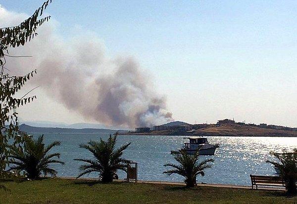 3 hektarlık alana zarar veren yangın kontrol altına alındı