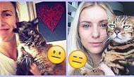 Fotoğraf Çekildiği İnsana 'Senin Abuk Subuk Selfielerinde Olmak İstemiyorum' Diyen 26 Kedi