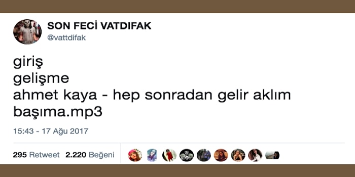 İlişkilerin Giriş, Gelişme ve Sonucunu Gerçekçi Alternatiflerle Gözümüze Sokan 17 Kişi