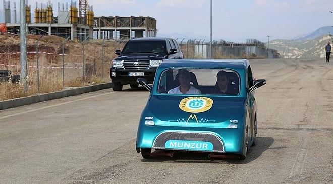 Munzur Üniversitesi Öğrencilerinden Elektrikli Otomobil: 1 Lira 43 Kuruşla 130 Kilometre Gidiyor