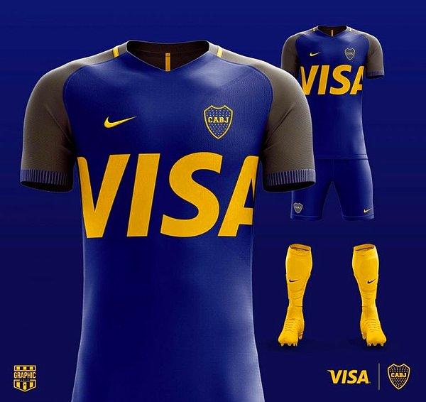 10. Boca Juniors - Visa