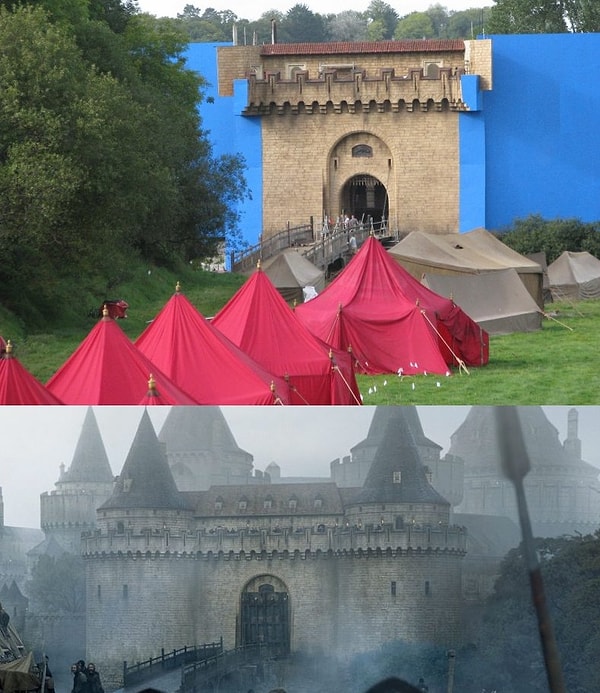 10. Интересно, зачем вообще создавать небольшие части замка, если можно его полностью нарисовать?