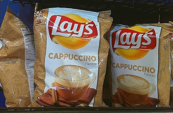 15. Lay's со вкусом капучино