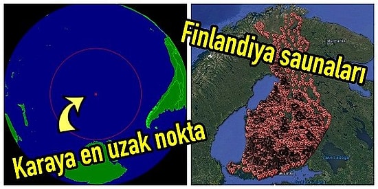 Dünya Görüşünüzü Kökten Değiştirmese de Şöyle Bir Sarsacak 18 Şaşırtıcı Harita