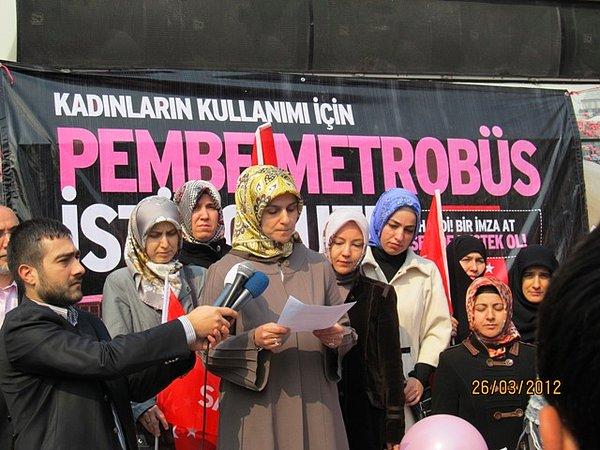 Ve bu öneriyi ilk kez 2012 yılında Saadet Partisi İstanbul İl Kadın Kolları gündeme taşımıştı.