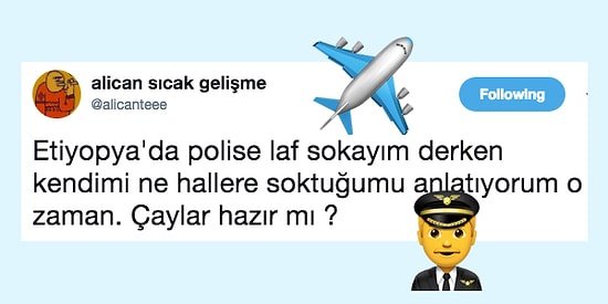 Ortadoğu ve Balkanlar'ın En Komik Uçuş Görevlisi Alican'ın Beyin Yakan Etiyopya Anısı