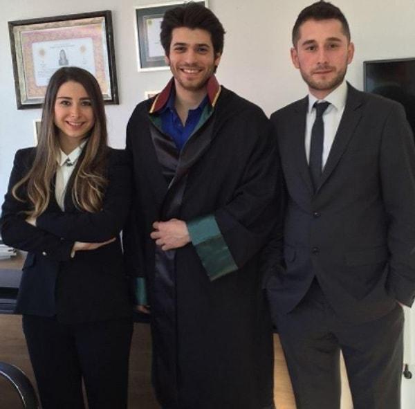 Lise hayali avukat olmak olan Can, babasının iknasıyla da  Yeditepe Üniversitesi Hukuk Bölümü'nde eğitimine başlamış.