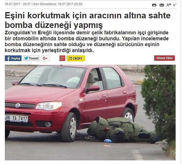 1. Küçük bir latife