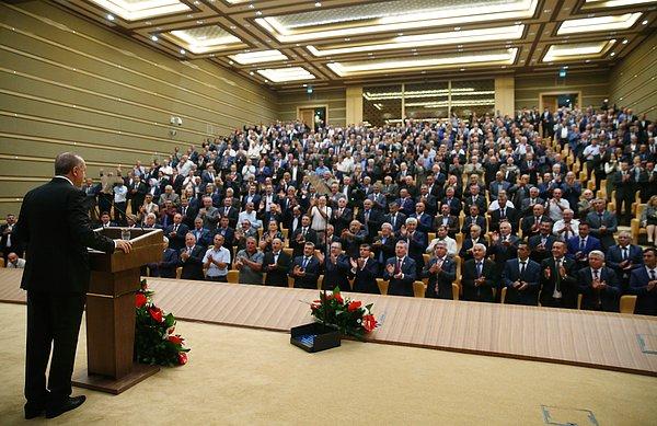 Cumhurbaşkanı Recep Tayyip Erdoğan 39. Muhtarlar Toplantısı'nda konuştu.