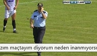 Başka Ülkede Maç İzleyemem! Ziraat Türkiye Kupası Maçında Farkında Olmadan Sahaya Giren Polis