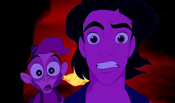 Вы взяли несколько вещей в Пещере чудес, кроме лампы, и теперь застряли там!