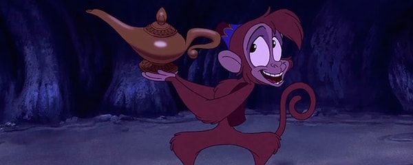 Вы не взяли ничего, кроме лампы, и выбрались из Пещеры чудес!