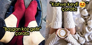 Kaçığım Çorap Gibi Kış Gününde! Çorap Modellerine Göre Yapılmış 13 Karakter Analizi
