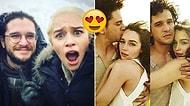Emilia Clarke ve Kit Harington'un Görünce Kıskançlıktan Çatlayacağınız 18 Tatlış Anı! 😍