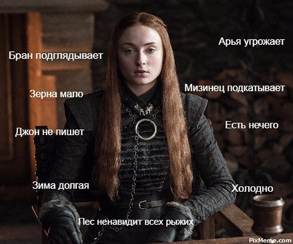 13. И снова проблемы Сансы