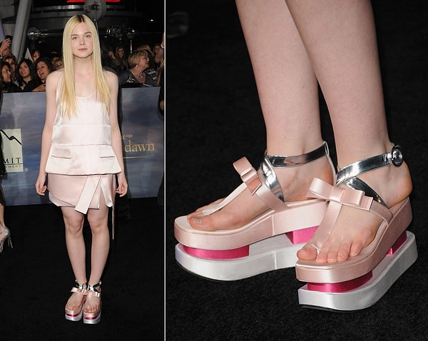 19. Босоножки на странной платформе