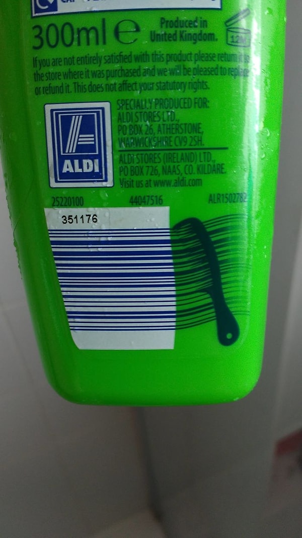 20. И штрих-код шампуня напоследок