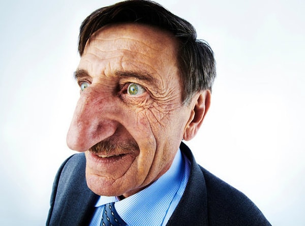 5. Какого размера самый длинный нос на Земле?