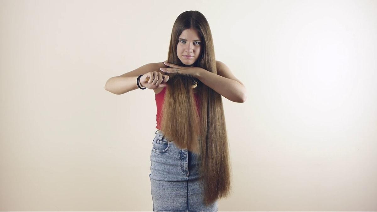 Long hair video. Suzana long hair.