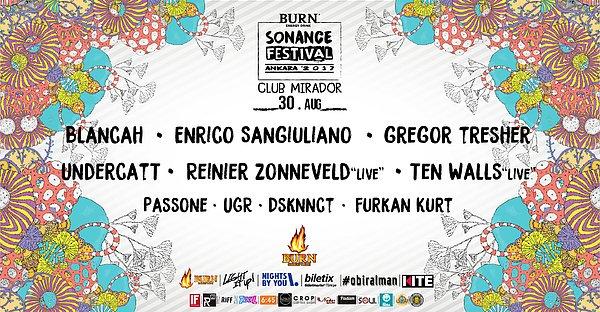 Artık Ankaralılar festival için şehir dışına gitmek zorunda kalmıyorlar! 30 Aralık'ta Burn Sonance Festival, elektronik müzik severler için Ankara'nın içindeki saklı cennet; Mogan Gölü manzaralı Mirador Club'da gerçekleşiyor!