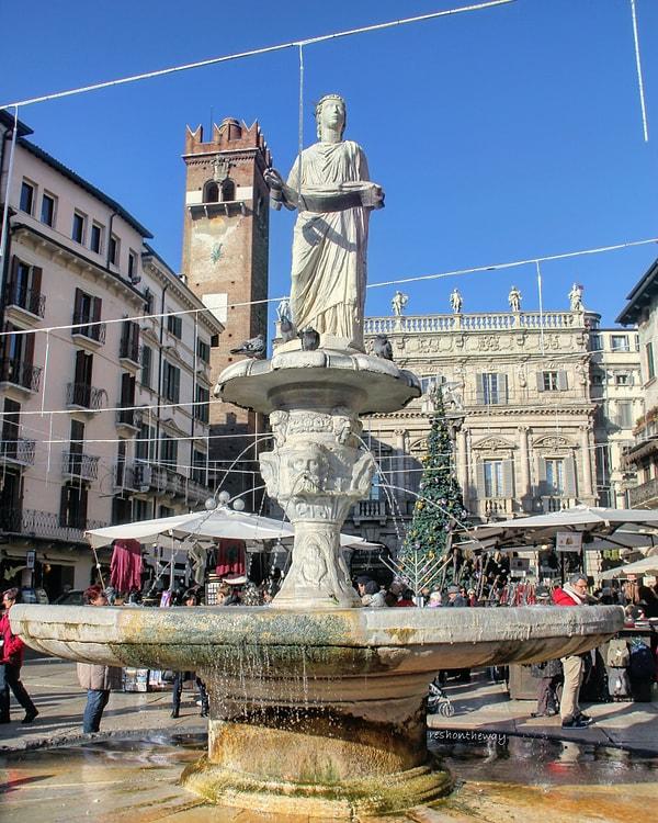 Şehrin Bir Diğer Simgesi: Madonna Verona Çeşmesi