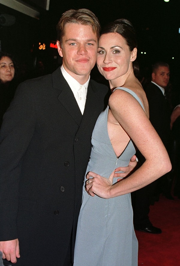 14. Мэтт Дэймон и Минни Драйвер