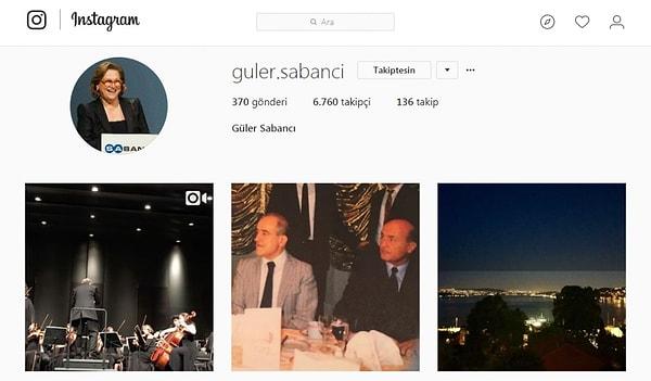 Sabancı Holding Yönetim Kurulu Başkanı Güler Sabancı da artık instagram’da paylaşımlarda bulunuyor.  Güler Sabancı, annesi ile çekilmiş bir fotoğrafını da takipçileriyle paylaştı.
