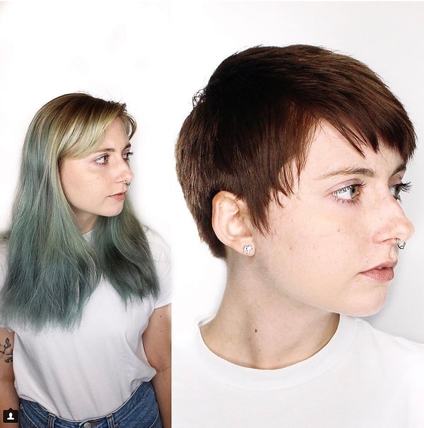 13. Чертовски удачная стрижка 👍