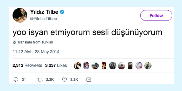 Hangi Yıldız Tilbe Tweeti Ruh Halini Yansıtıyor?